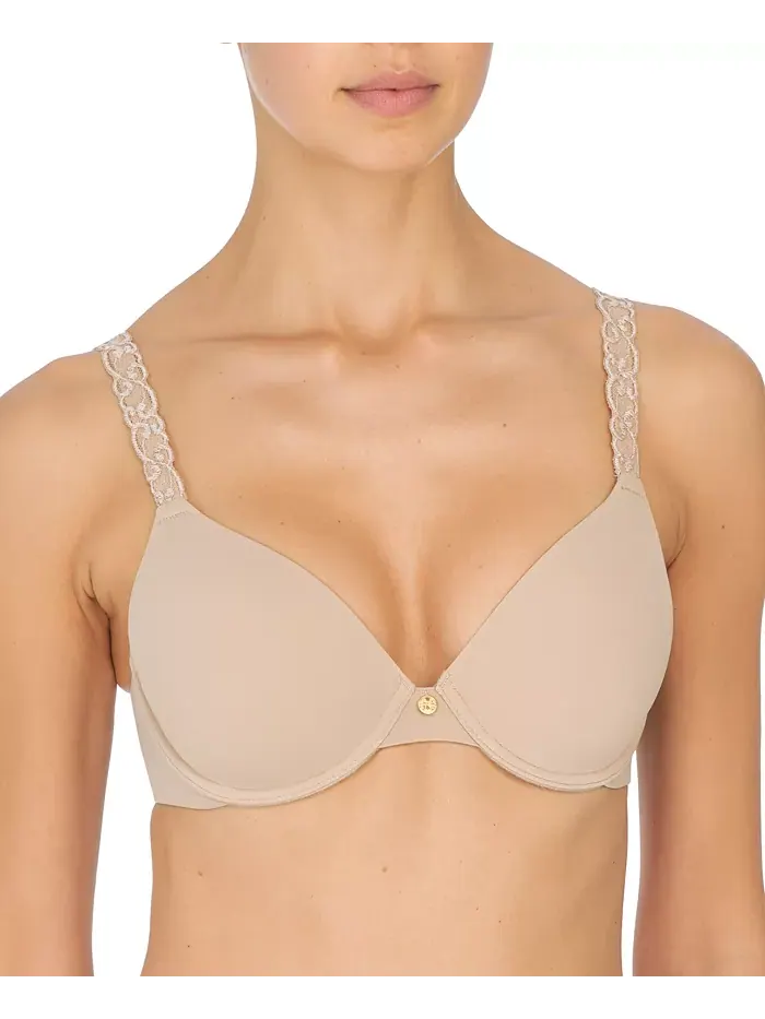 Женский бюстгальтер Pure Luxe Custom Coverage Contour с косточками 732080 Natori — изображение 1 из 5, бежевый