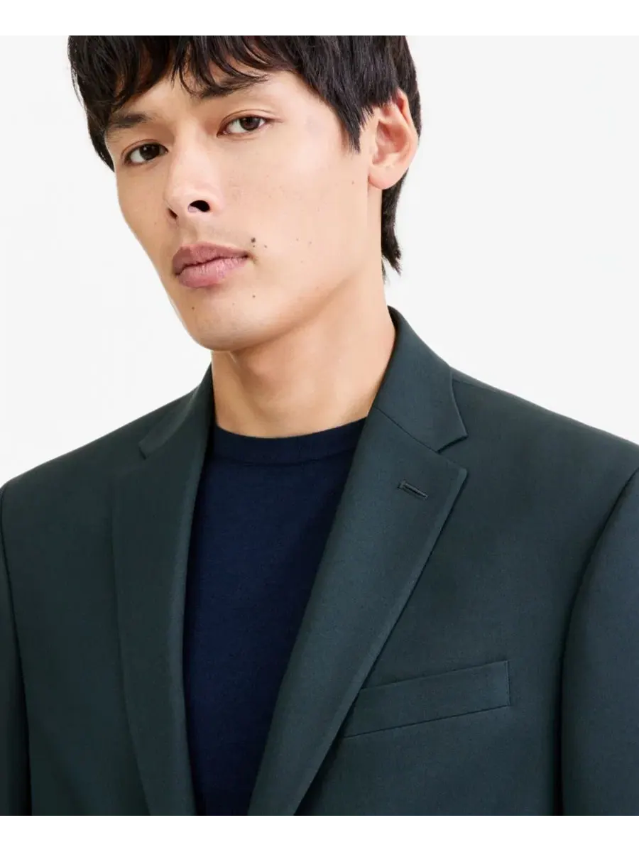 Костюм-двойка slim fit Techni-Cole Kenneth Cole Reaction — изображение 2 из 3, темный зеленый
