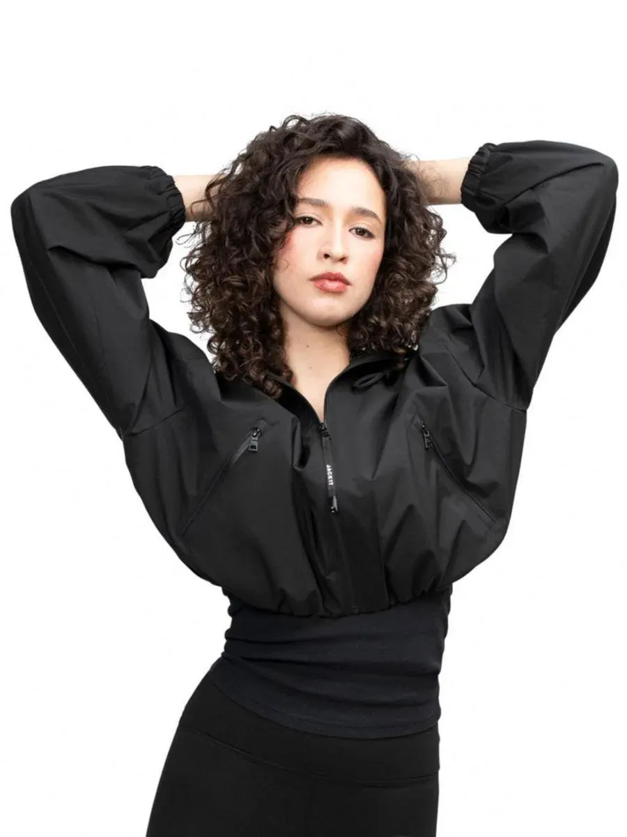 Женская куртка-кроп Orpheus Cropped Jacket JACK1T — изображение 1 из 7, черный