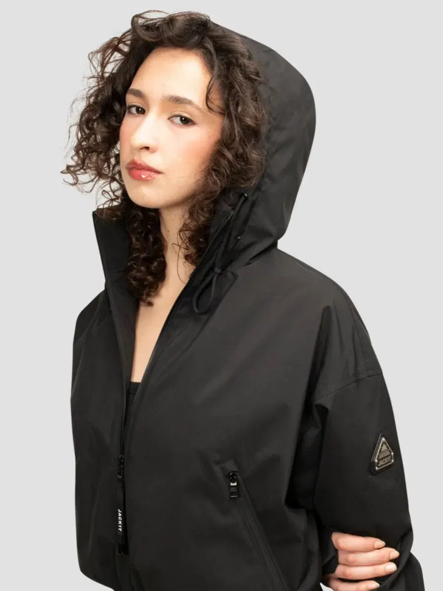 Женская куртка-кроп Orpheus Cropped Jacket JACK1T — изображение 4 из 7, черный
