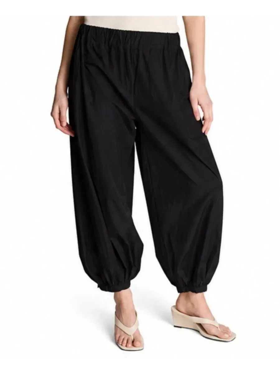 Брюки с расклешенной штаниной и эффектом пузыря, модель Pull-On Bubble Leg Kenneth Cole — изображение 1 из 3, черный