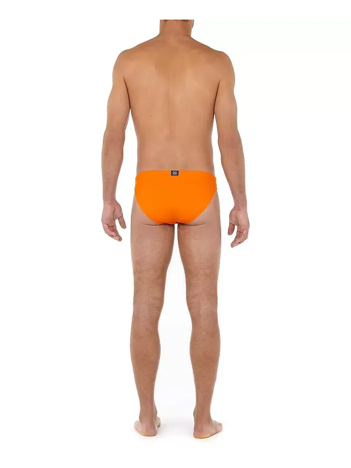 Мужские плавки-слипы Sea Life Swim Micro Briefs HOM USA — изображение 2 из 3, черный