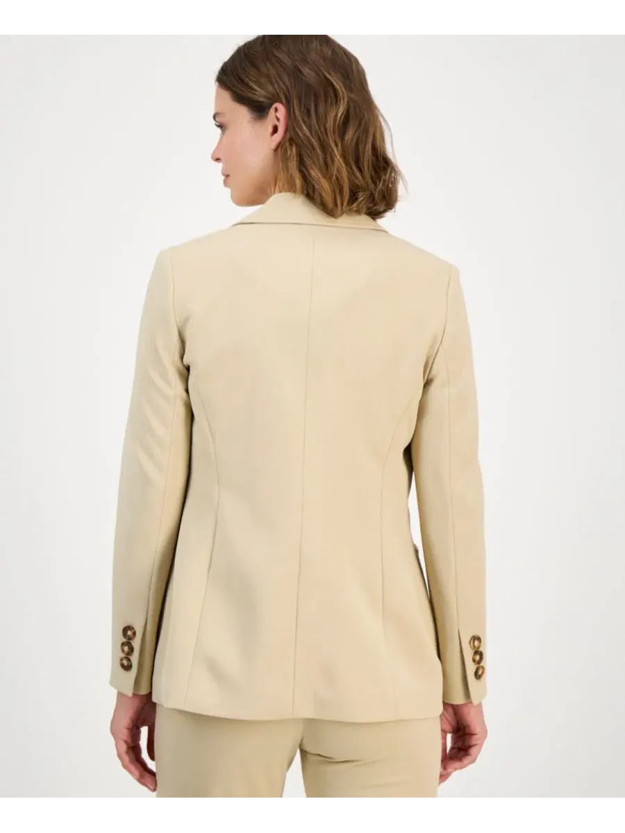 Комплект из жакета и брюк Anne Klein — изображение 4 из 4, сафари