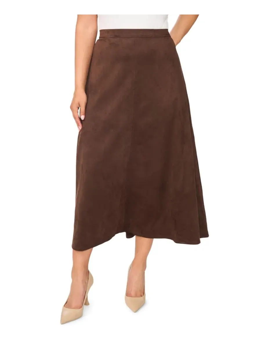 Юбка-трапеция с центральным швом Plus Size Center Seam A-Line Skirt Vince Camuto