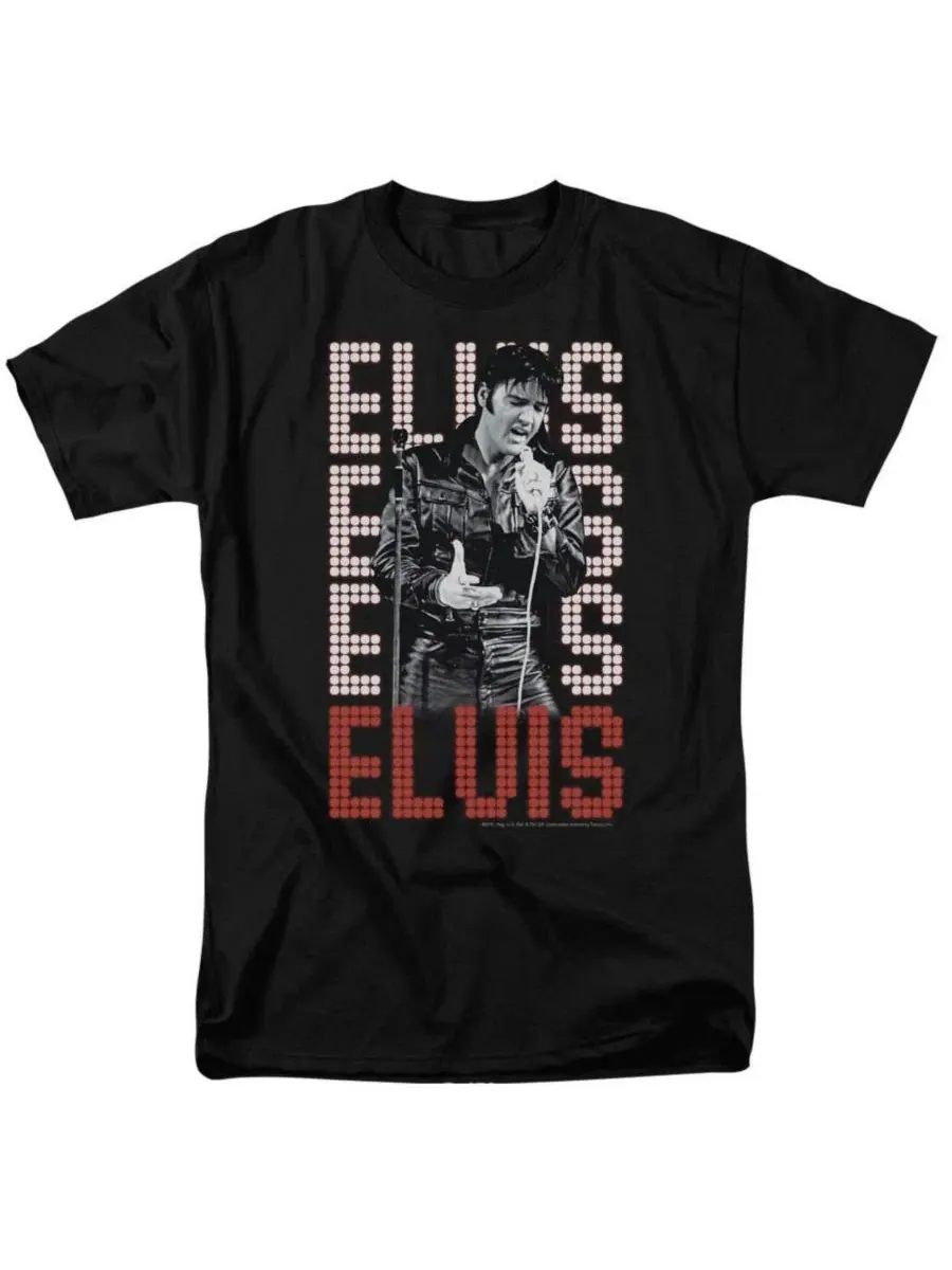 Футболка с длинным рукавом Presley 1968 Elvis — изображение 1 из 3, черный