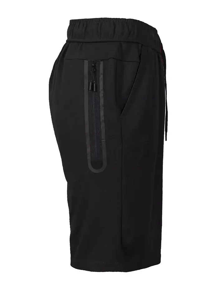 Мужские шорты Tech Fleece Performance с карманом на молнии Heat Seal Galaxy By Harvic — изображение 3 из 3, черный