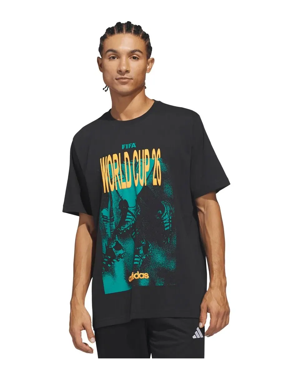 Футболка с принтом World Cup 26 Tour Graphic adidas