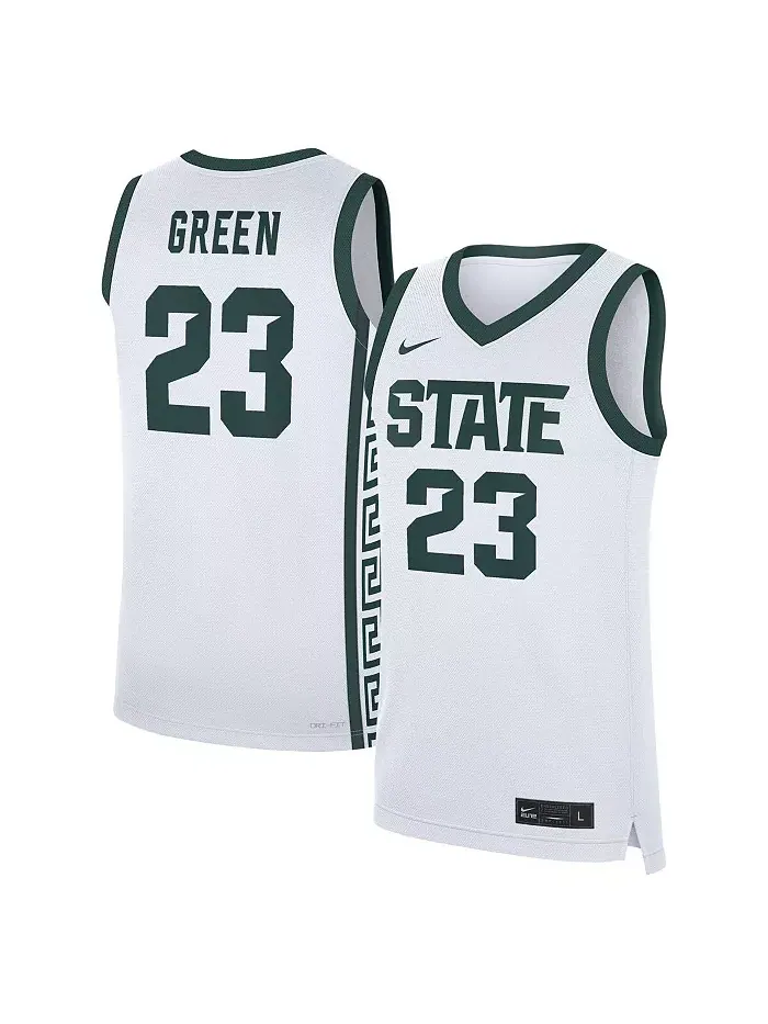 Мужская баскетбольная реплика-джерси Michigan State Spartans Draymond Green — изображение 1 из 3, белый