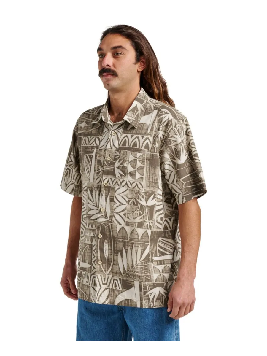 Мужская рубашка Quiksilver Comfort Fit Quiksilver Waterman — изображение 3 из 4, лунный свет