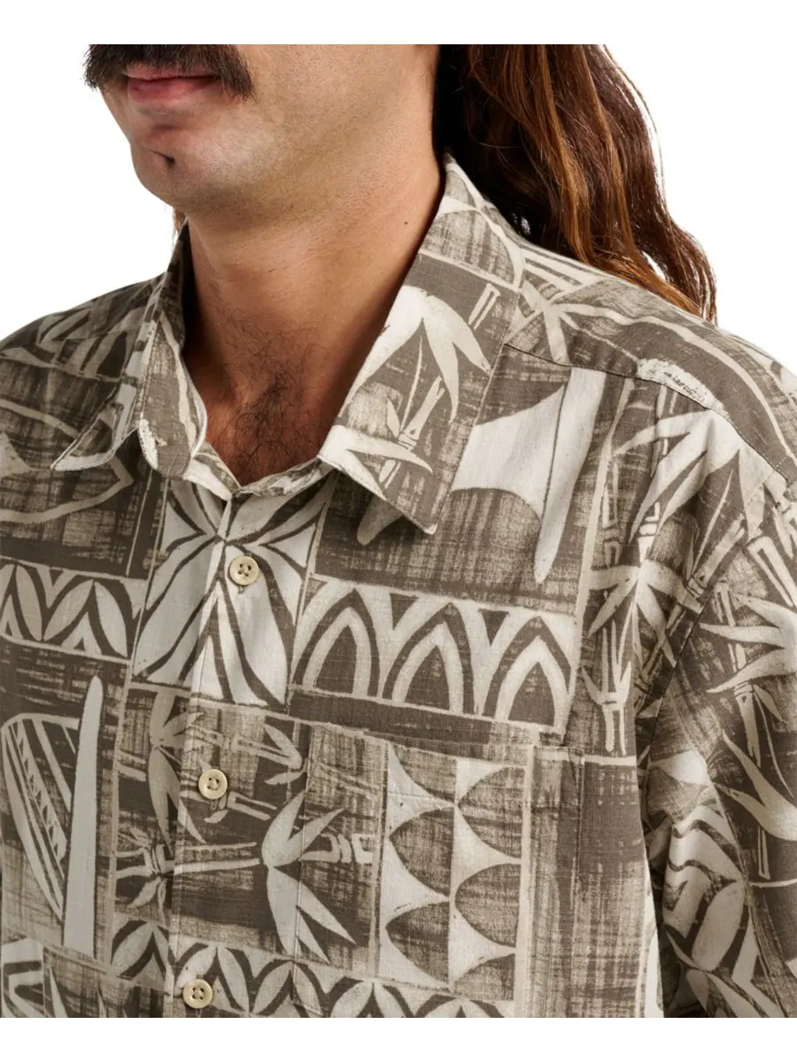 Мужская рубашка Quiksilver Comfort Fit Quiksilver Waterman — изображение 4 из 4, лунный свет