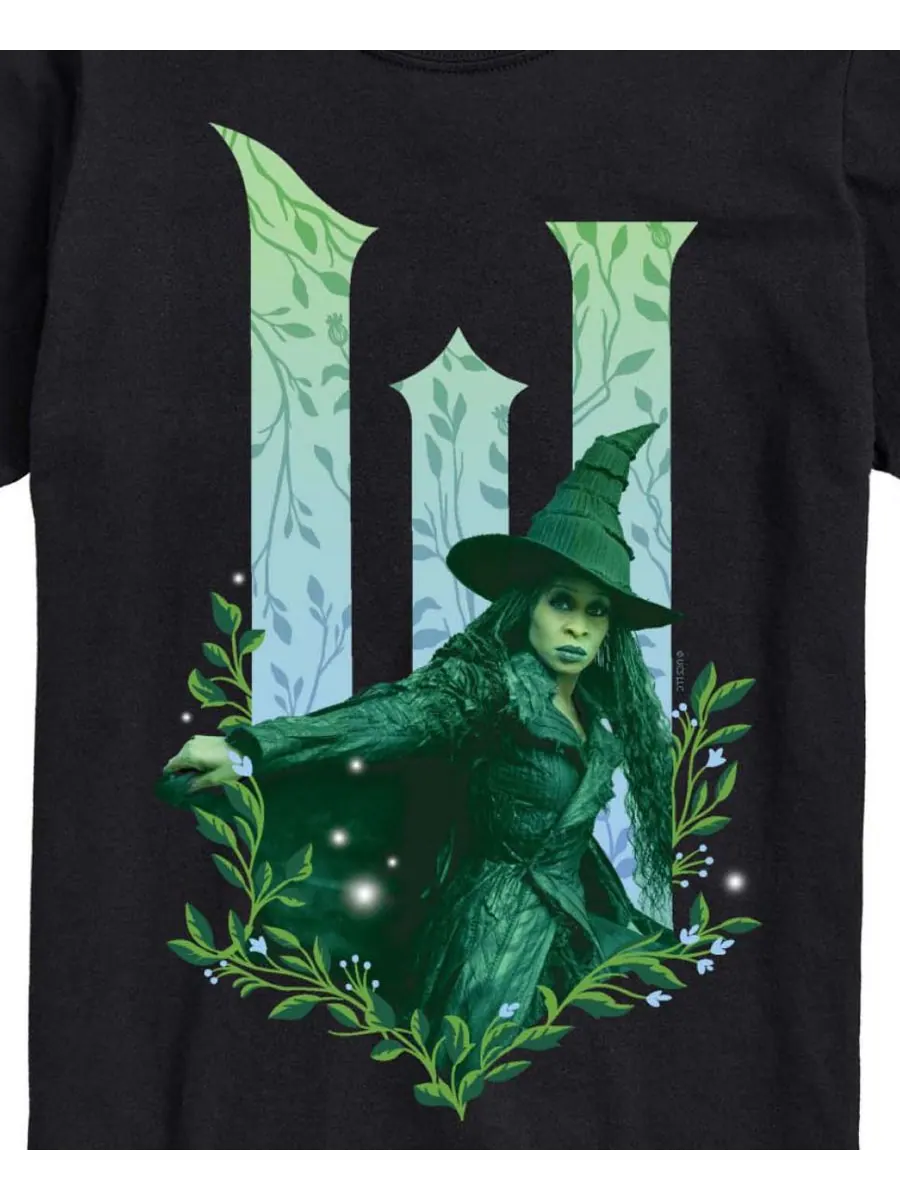 Мужская футболка с коротким рукавом Wicked Part 2 Elphie No Good Deed с графическим принтом AIRWAVES — изображение 3 из 3