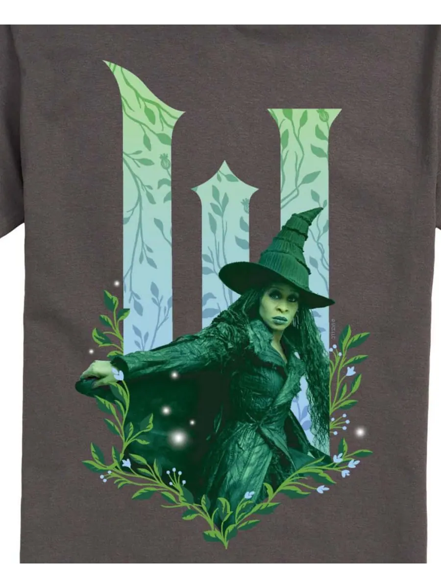 Мужская футболка с коротким рукавом Wicked Part 2 Elphie No Good Deed с графическим принтом AIRWAVES — изображение 3 из 3