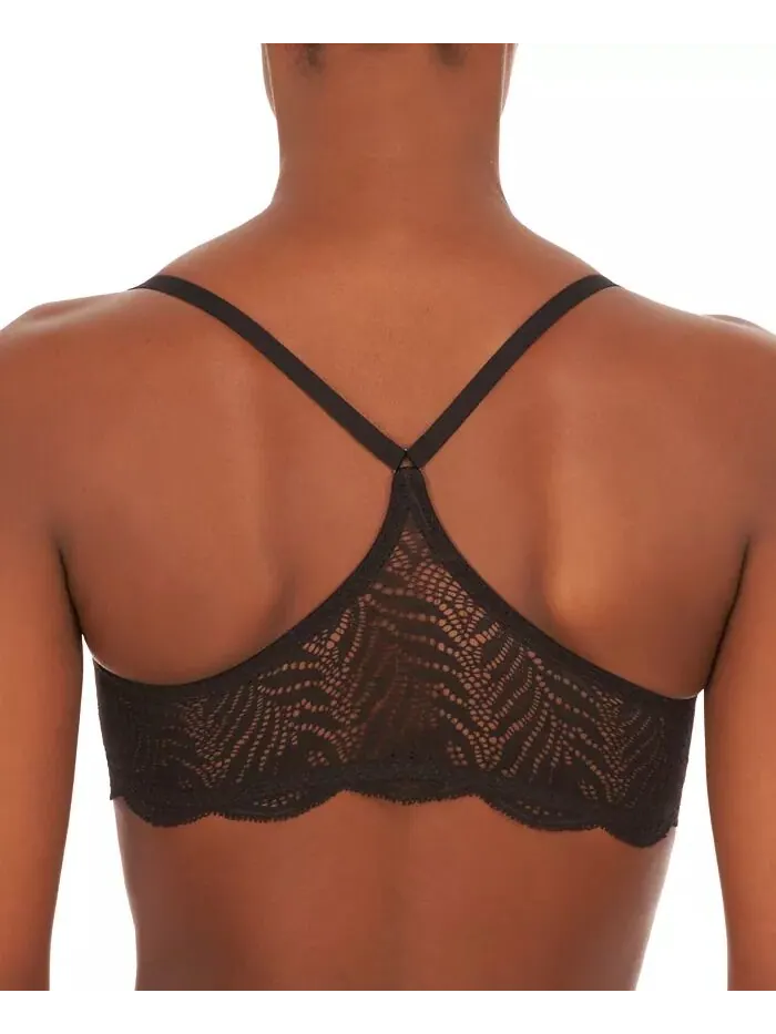 Женский бюстгальтер на косточках Lush Front Close Contour 728309 Natori — изображение 3 из 7, черный