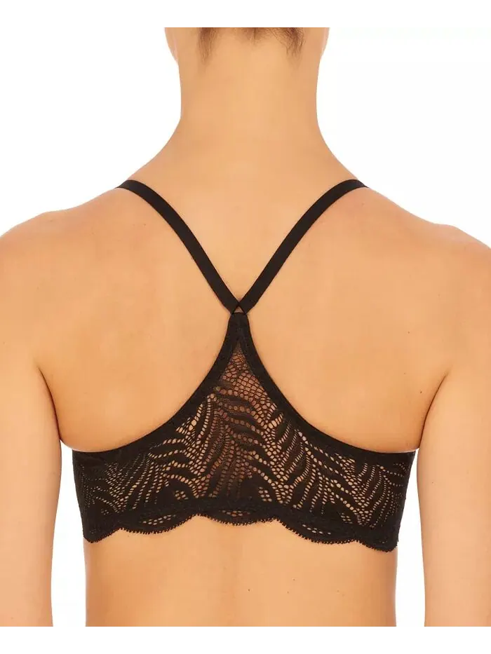 Женский бюстгальтер на косточках Lush Front Close Contour 728309 Natori — изображение 6 из 7, черный