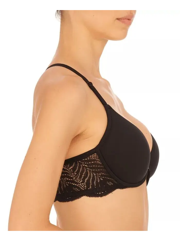 Женский бюстгальтер на косточках Lush Front Close Contour 728309 Natori — изображение 7 из 7, черный