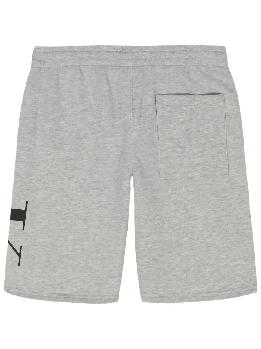 Детские шорты CK Graphic Knit Pull-On Shorts (размер 8-20) из трикотажа с графическим принтом — изображение 4 из 7