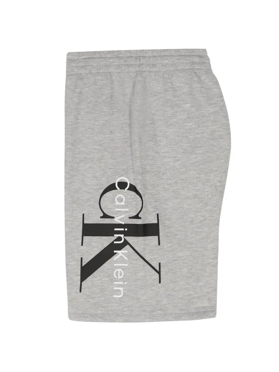 Детские шорты CK Graphic Knit Pull-On Shorts (размер 8-20) из трикотажа с графическим принтом — изображение 5 из 7
