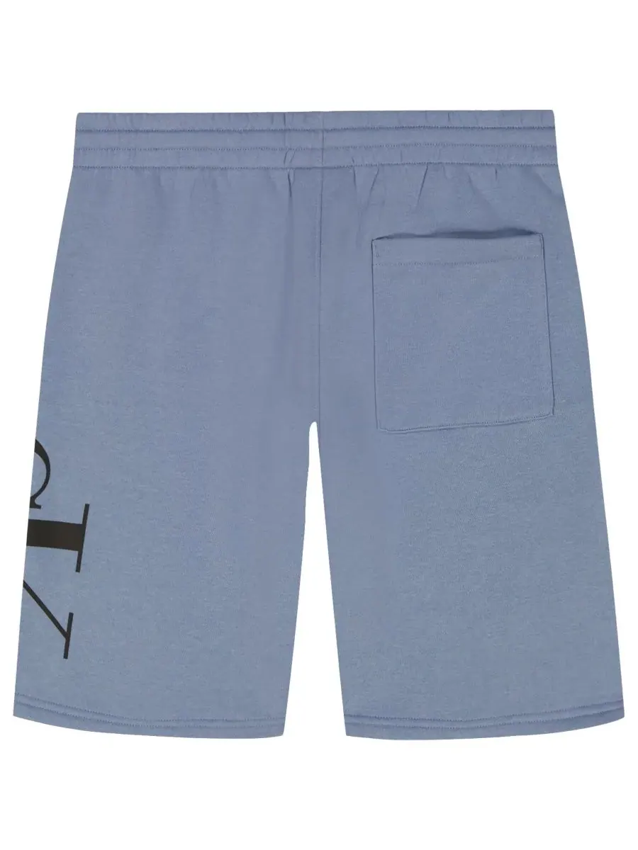 Детские шорты CK Graphic Knit Pull-On Shorts (размер 8-20) из трикотажа с графическим принтом — изображение 4 из 7