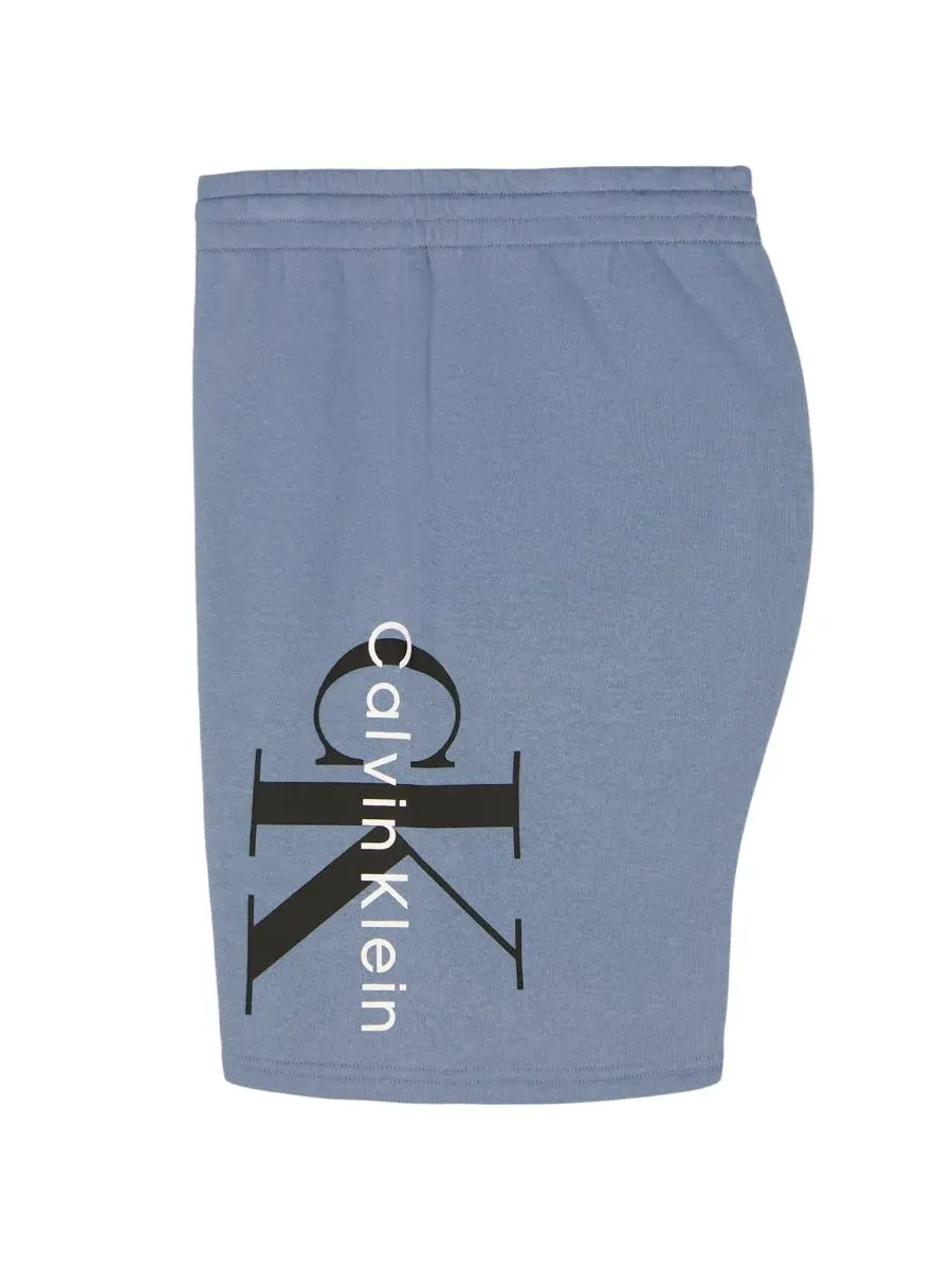 Детские шорты CK Graphic Knit Pull-On Shorts (размер 8-20) из трикотажа с графическим принтом — изображение 5 из 7
