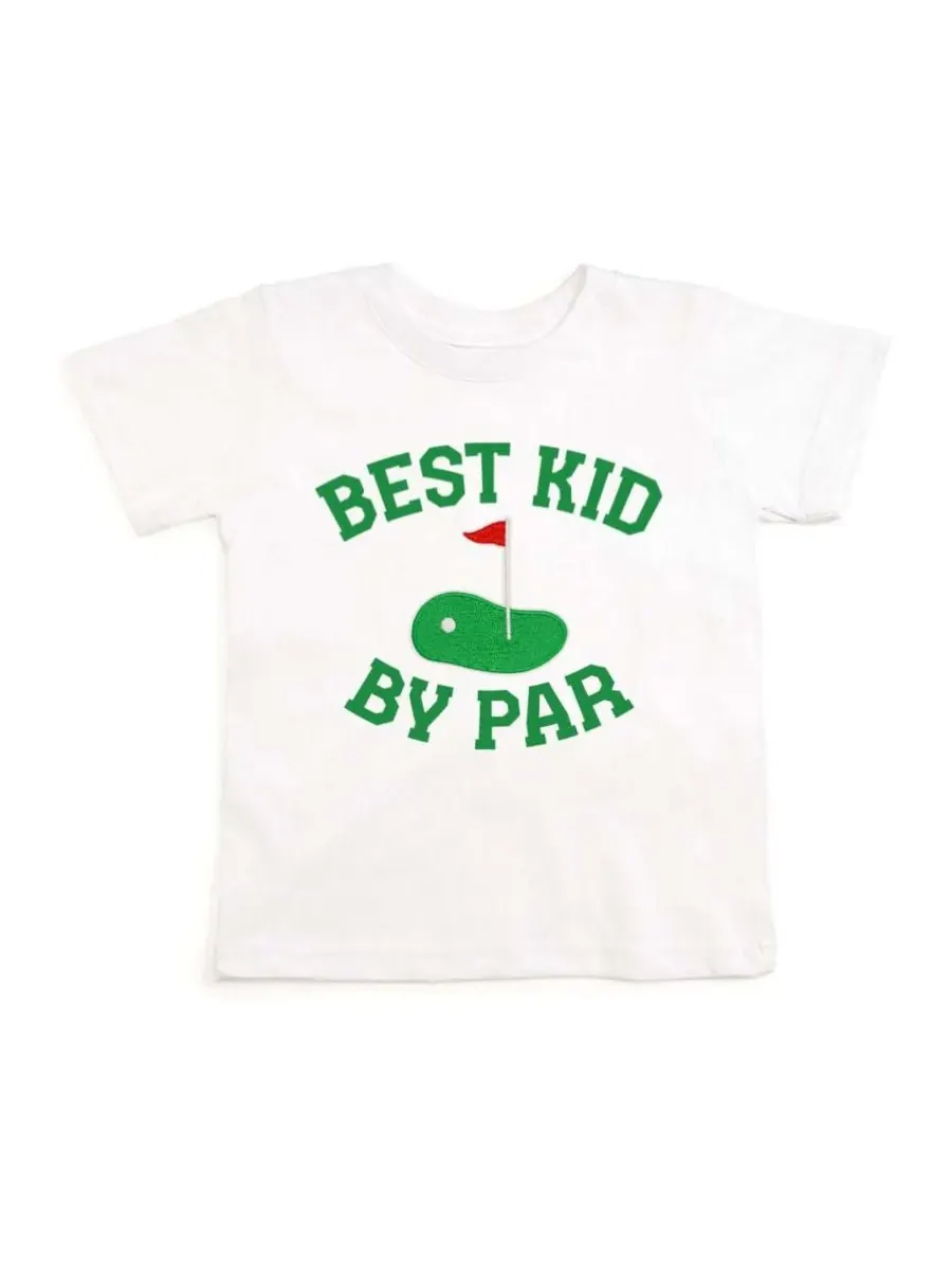 Футболка с коротким рукавом Little Boys Best Kid By Par Patch Sweet Wink — изображение 1 из 4, белый