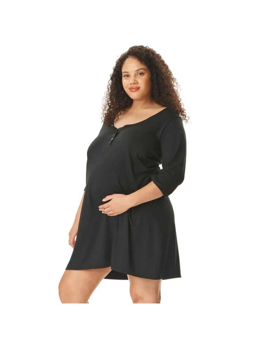 Ночная рубашка для беременных Motherhood Women's Maternity Sleep Henely с отверстием для кормления — изображение 1 из 4