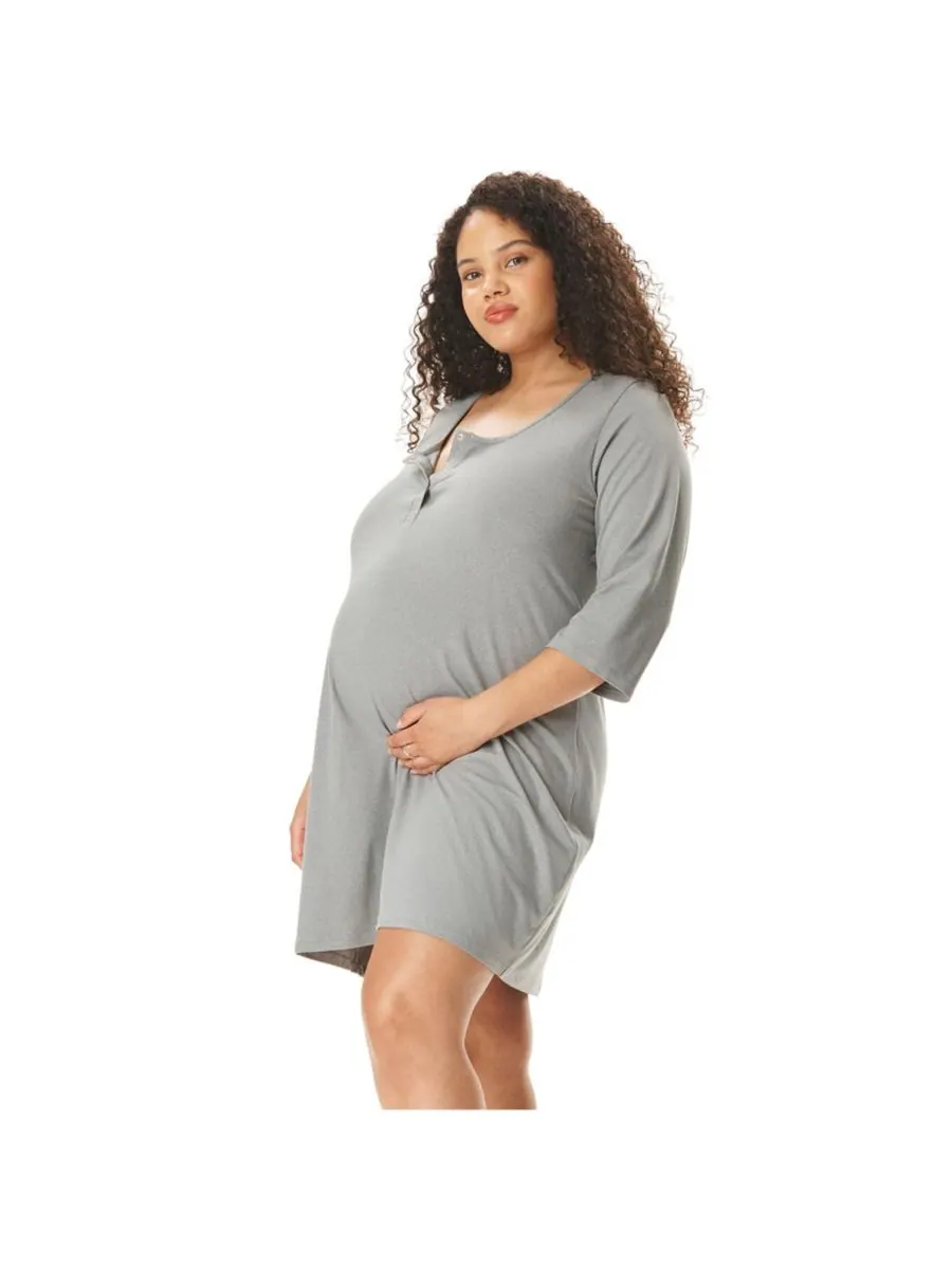 Ночная рубашка для беременных Motherhood Women's Maternity Sleep Henely с отверстием для кормления — изображение 1 из 4