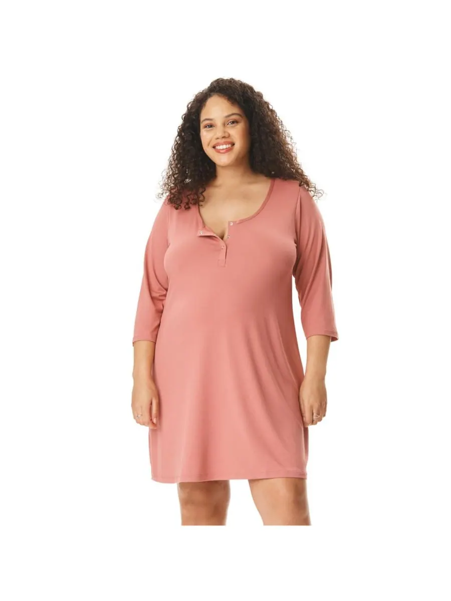 Ночная рубашка для беременных Motherhood Women's Maternity Sleep Henely с отверстием для кормления — изображение 2 из 4