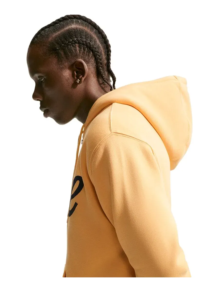 Худи Nike с релакс-посадкой, с капюшоном и принтом — изображение 3 из 5, золотистый
