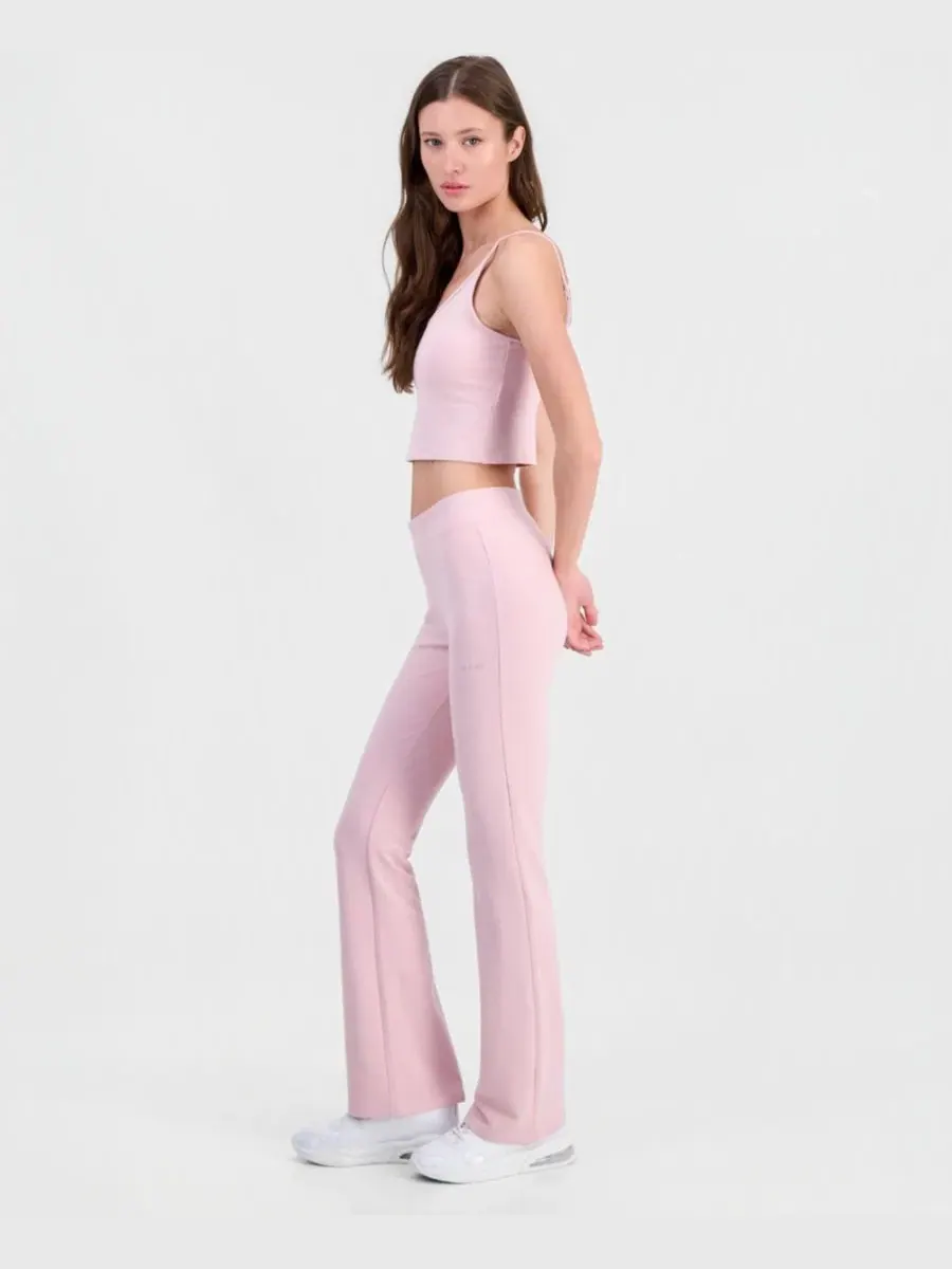 Леггинсы-клеш Syrma Flare Leggings GUESS — изображение 2 из 4, светлый фиолетовый