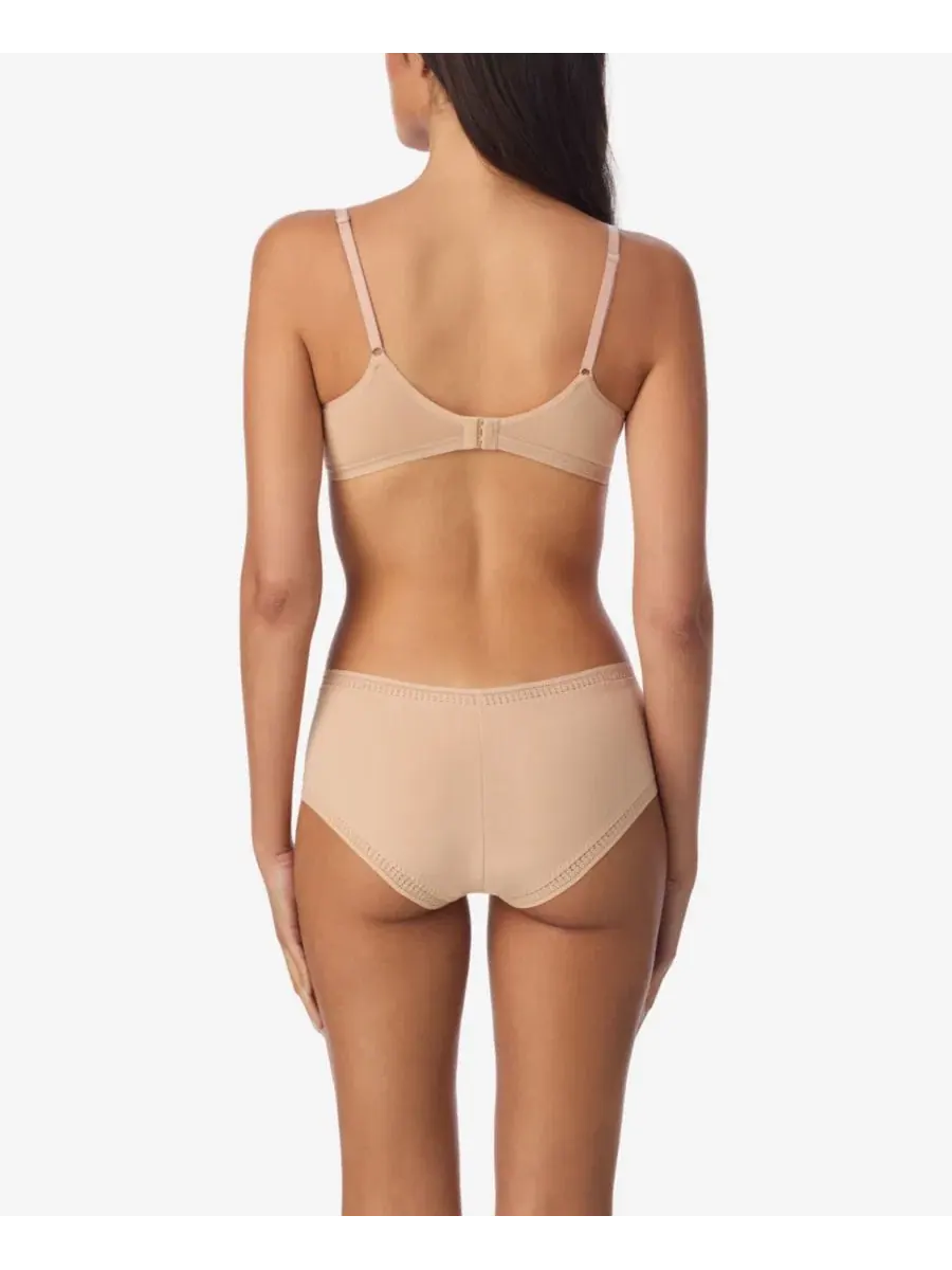 Женские хлопковые бюстгальтеры Cabana Cotton без косточек с эффектом пуш-ап On Gossamer — изображение 3 из 3, шампань