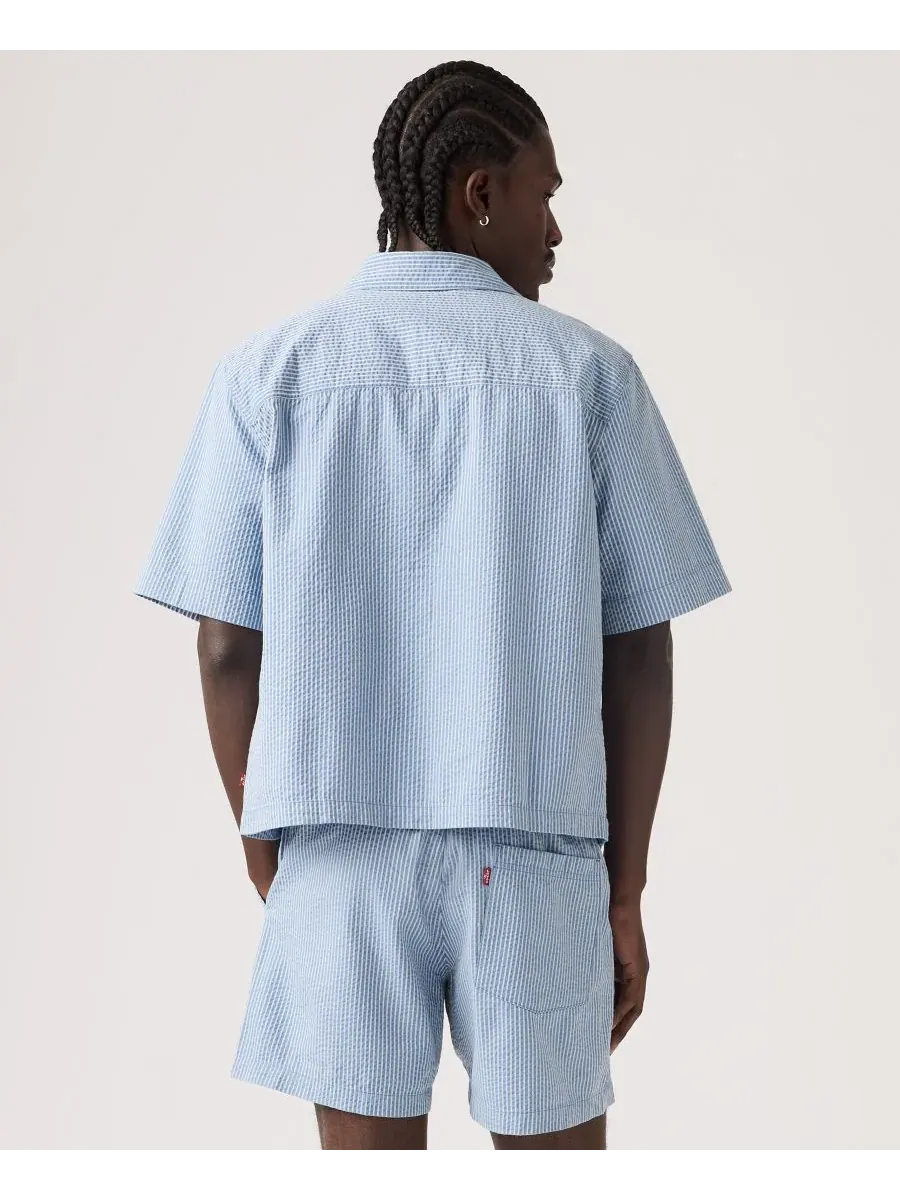 Мужская рубашка свободного кроя с коротким рукавом для механика Levi's, Quiet Harbor — изображение 4 из 4