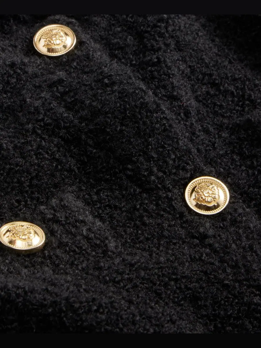Кардиган из букле с пуговицами Petite Bouclé Button-Front Cardigan I.N.C. International Concepts — изображение 5 из 6