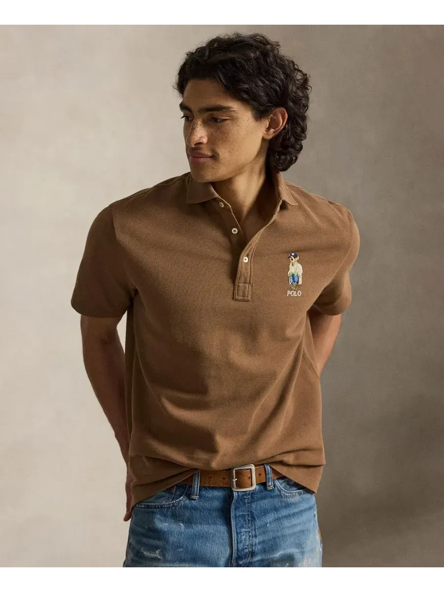 Классическая поло с Polo Bear из хлопка Polo Ralph Lauren