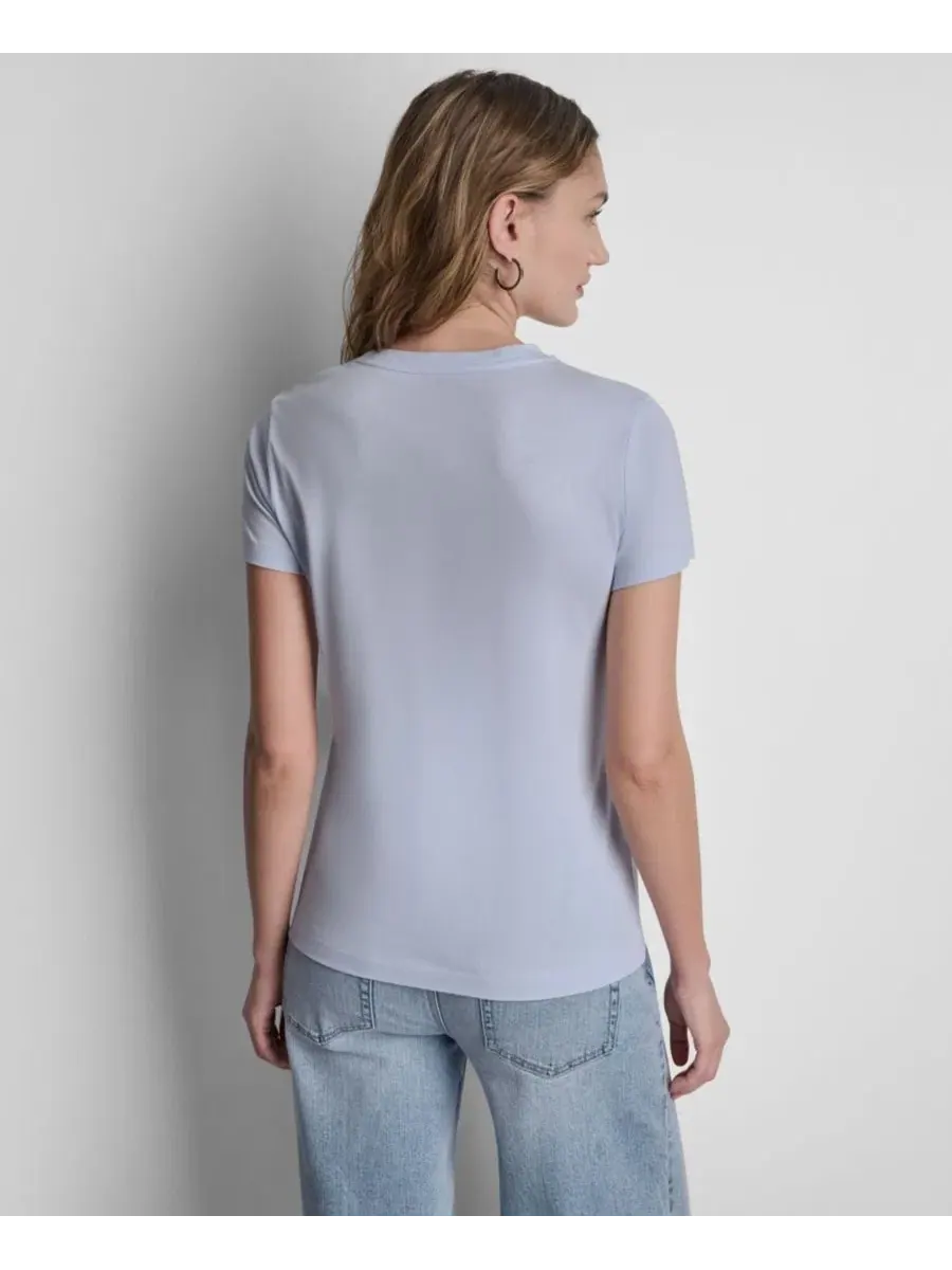 Футболка женская с коротким рукавом, с пайетками DKNY Jeans — изображение 5 из 5
