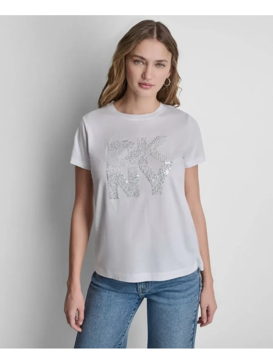Футболка с длинным рукавом DKNY Jeans — изображение 1 из 6