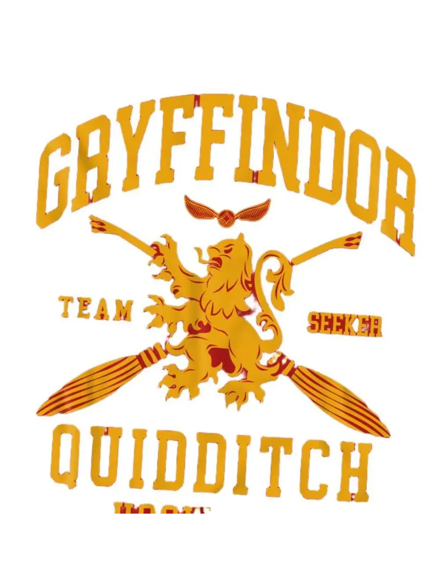 Футболка с принтом Gryffindor Quidditch Arch Harry Potter — изображение 2 из 3, красный