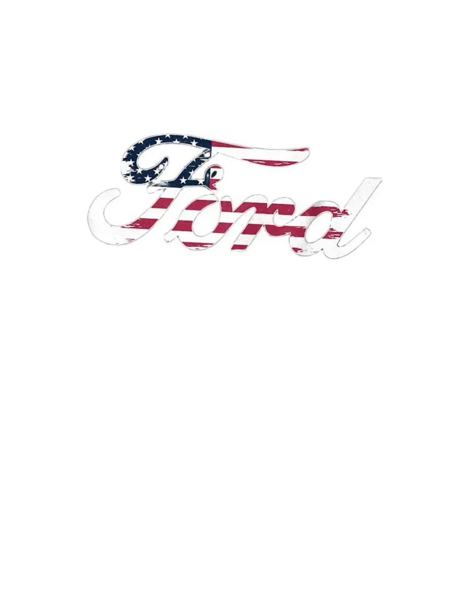 Футболка с длинным рукавом Ford Flag Logo Mustang — изображение 2 из 3, темно-синий