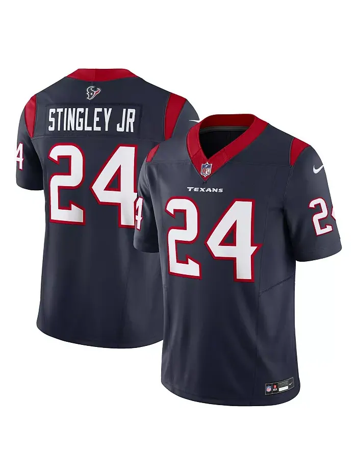 Мужская лимитированная джерси Derek Stingley Jr. Houston Texans Vapor F.U.S.E Nike — изображение 1 из 1, темно-синий