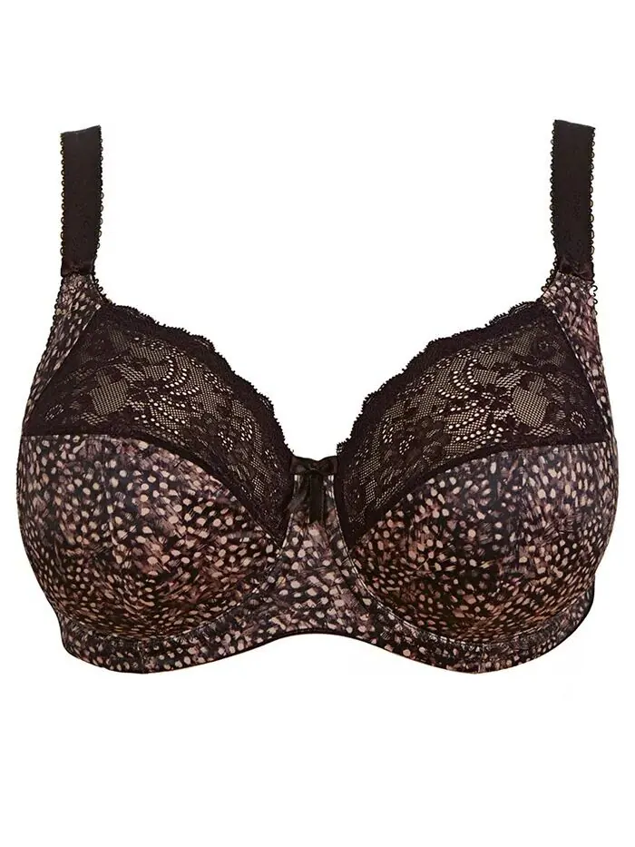 Бюстгальтер Morgan Banded Straight Lace Bra EL4110, только онлайн Elomi — изображение 2 из 4, черный