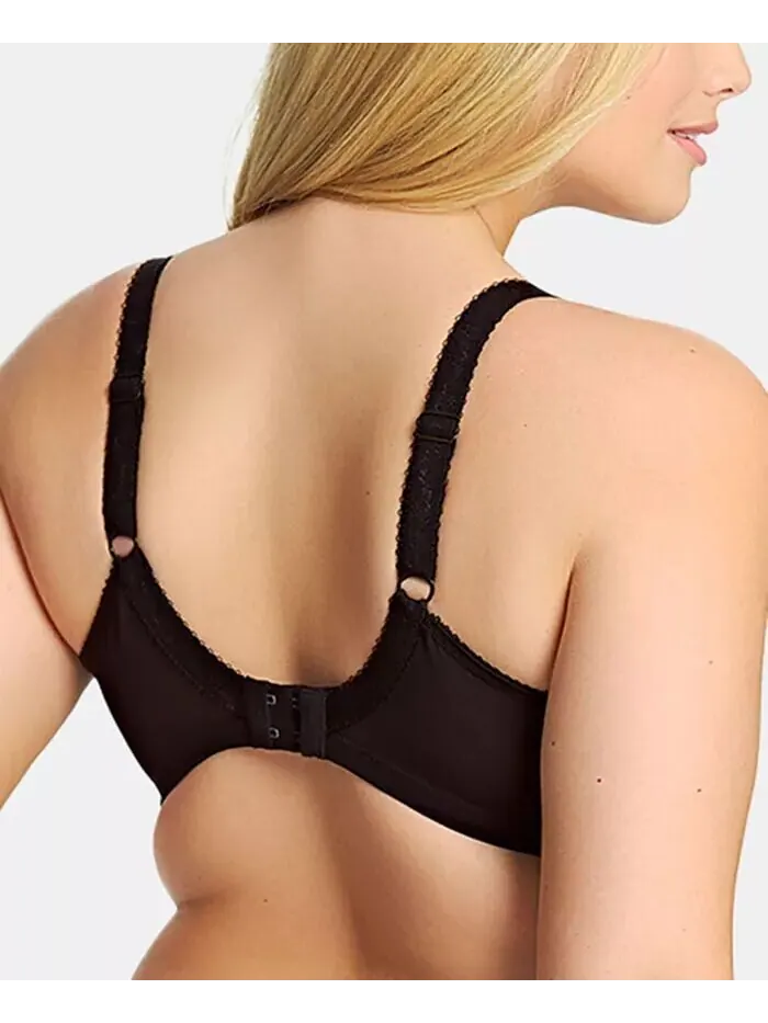 Бюстгальтер Morgan Banded Straight Lace Bra EL4110, только онлайн Elomi — изображение 3 из 4, черный