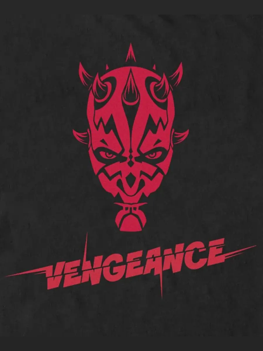 Футболка с принтом Vengeance Face Fifth Sun — изображение 3 из 3, черный
