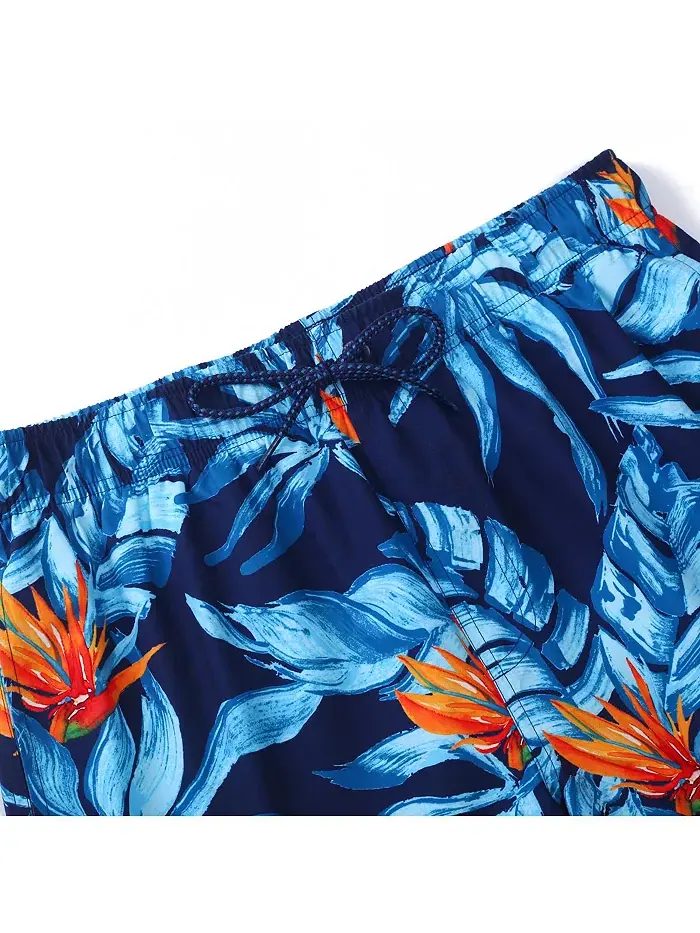 Мужские плавки с сетчатой подкладкой 8 дюймов, размеры до 2XL Rokka&Rolla — изображение 6 из 10, синий