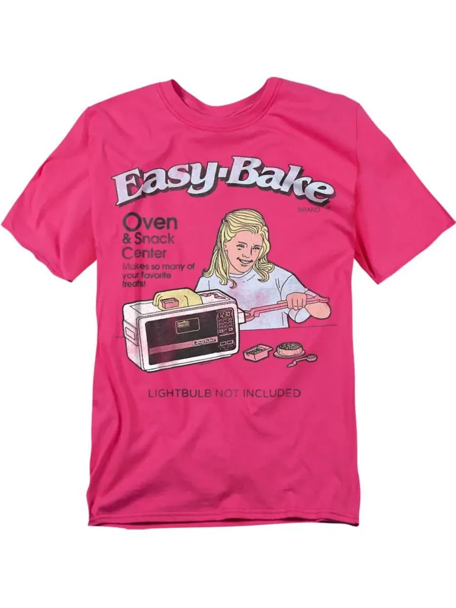 Футболка с принтом Easy Bake Logovision — изображение 1 из 3, розовый