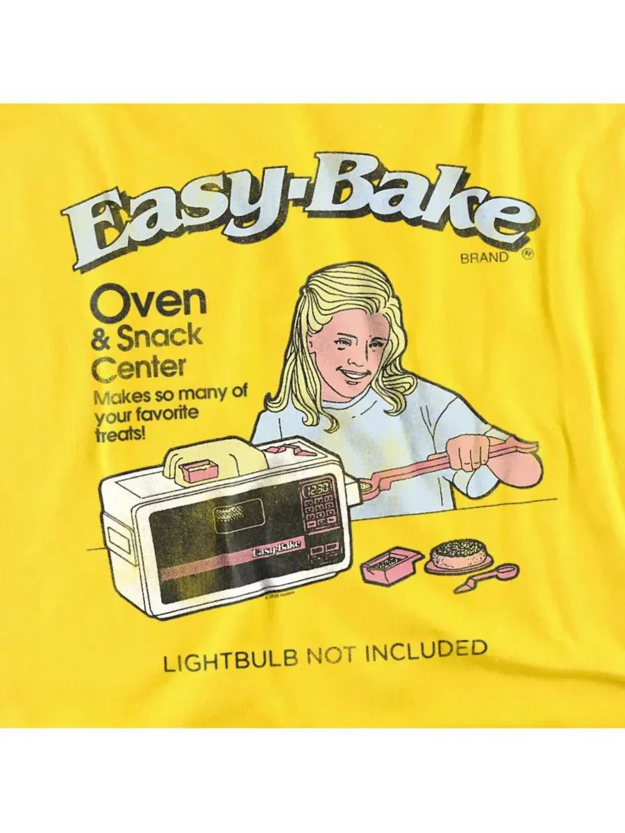 Футболка с принтом Easy Bake Logovision — изображение 3 из 3, желтый