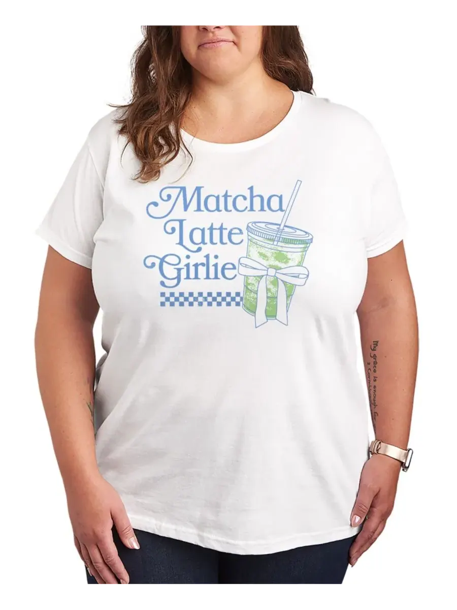 Футболка с принтом Matcha Latte Hybrid Apparel — изображение 1 из 3, белый