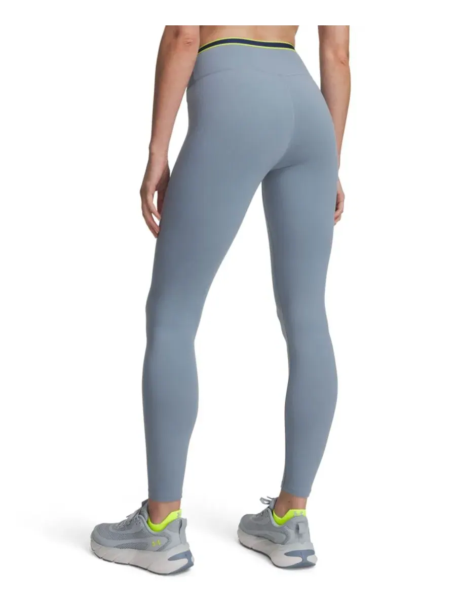 Леггинсы с контрастным поясом для тренировок Motion Sport Tape Under Armour — изображение 4 из 4, синий
