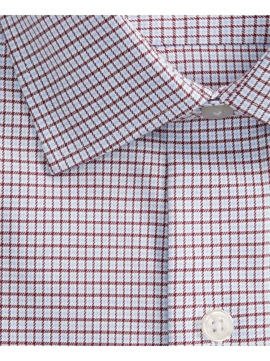 Рубашка-сорочка с длинным рукавом, slim fit Tommy Hilfiger — изображение 2 из 3, красный