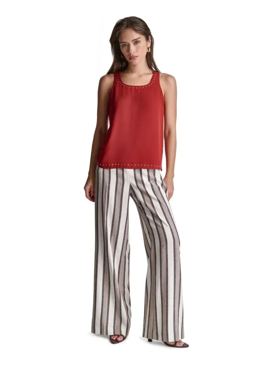 Топ без рукавов с блестками BCBG, Mesa Rust — изображение 2 из 7
