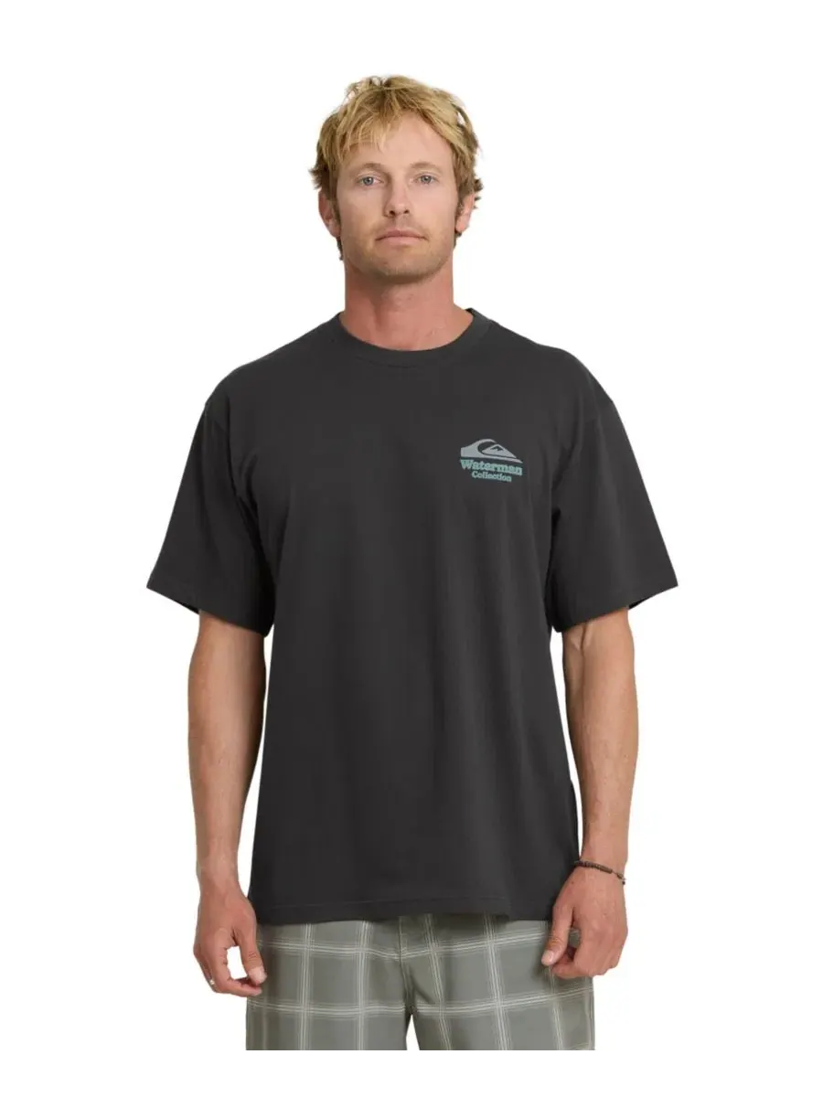 Футболка с коротким рукавом Seabound Quiksilver Waterman — изображение 2 из 3, фантомный