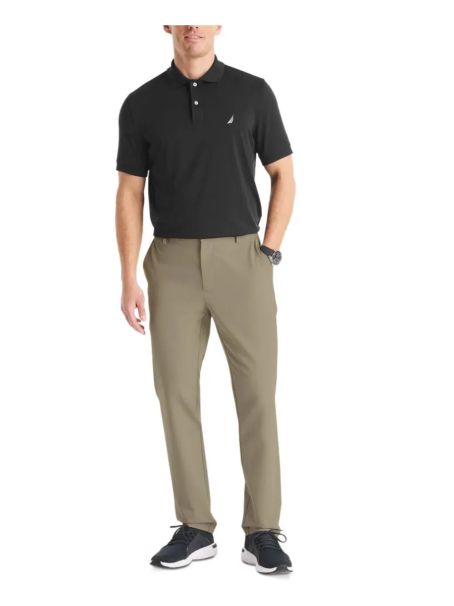Мужские спортивные брюки Signature Slim-Fit с плоским передним краем Nautica, Twill Chino — изображение 4 из 4